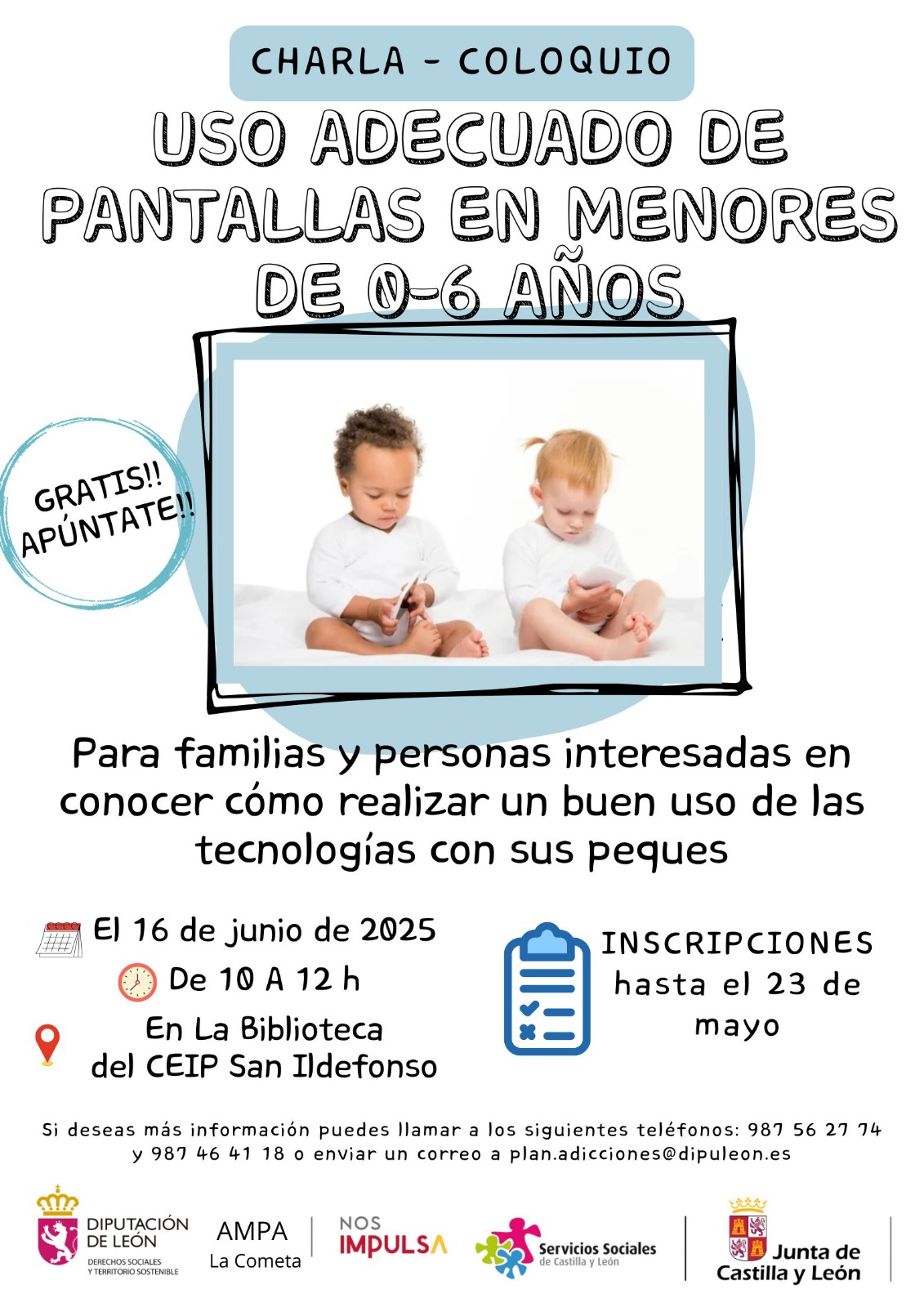 charla pantallas