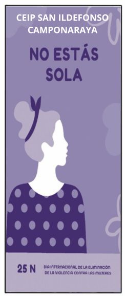 NO,ESTÁS SOLA NO,ESTÁS SOLA