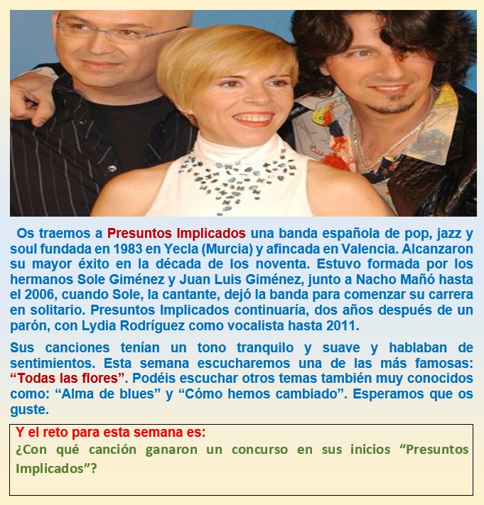 PRESUNTOS IMPLICADOS