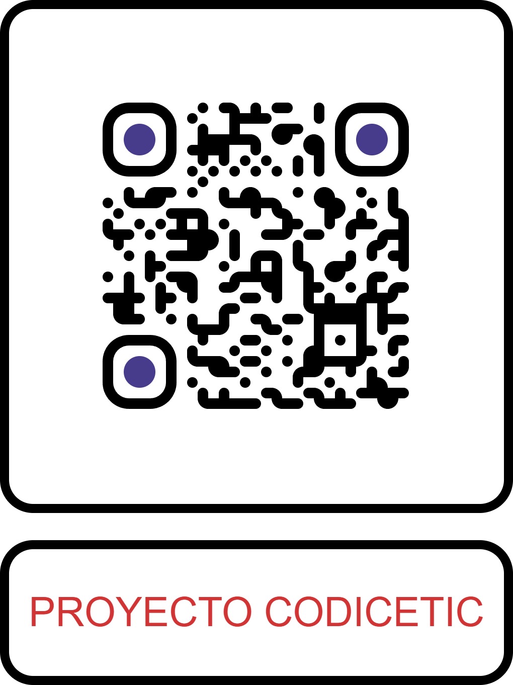 QR PROYECTO CODICETIC