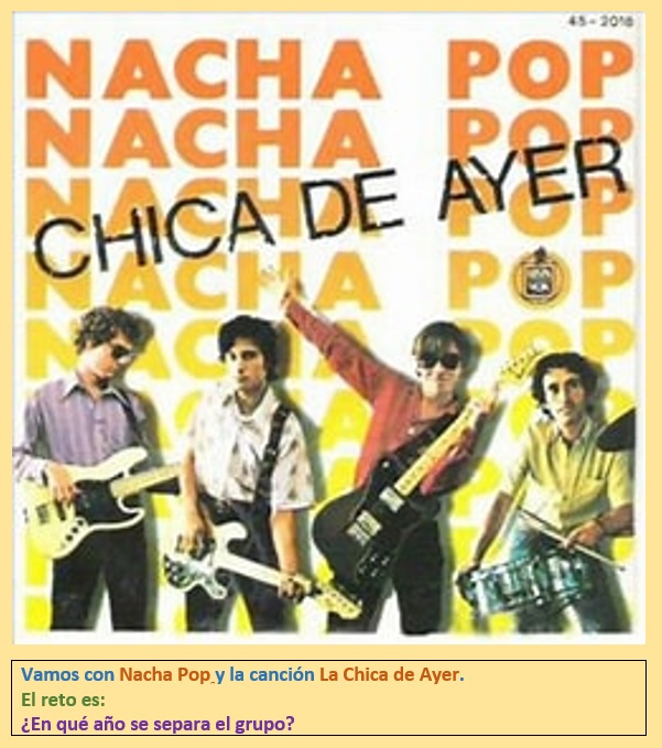 RETO MUSICAL NACHA POP