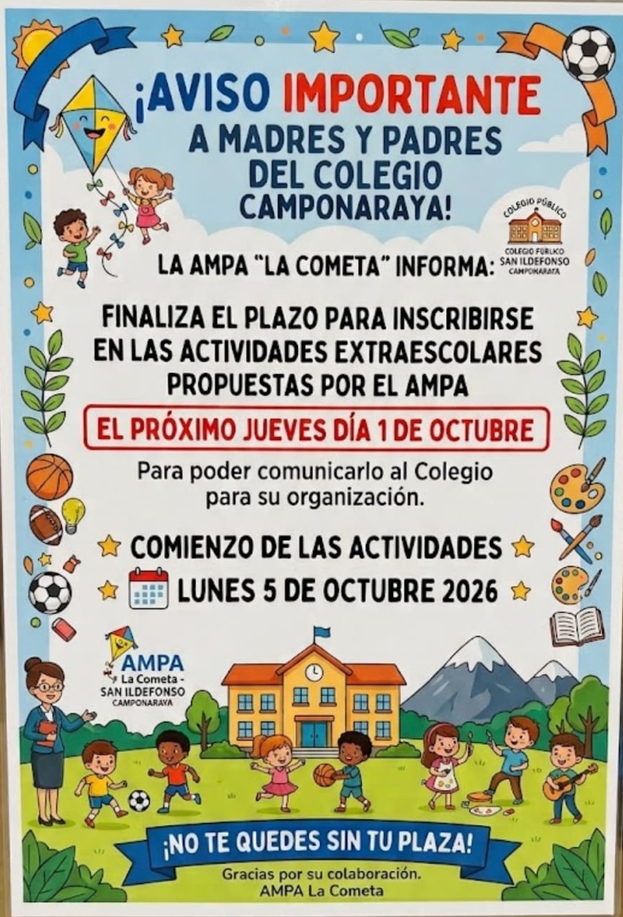 Act extra plazo